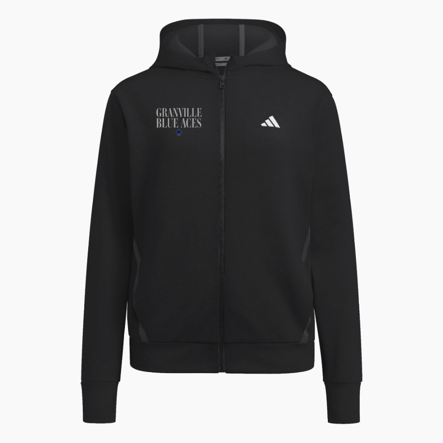GRANVILLE HIGH SCHOOL BLUE ACES <span class="pdp-name-mascot">GRANVILLE BLUE ACES</span> adidas Women's Game & Go Full Zip Training Hoody