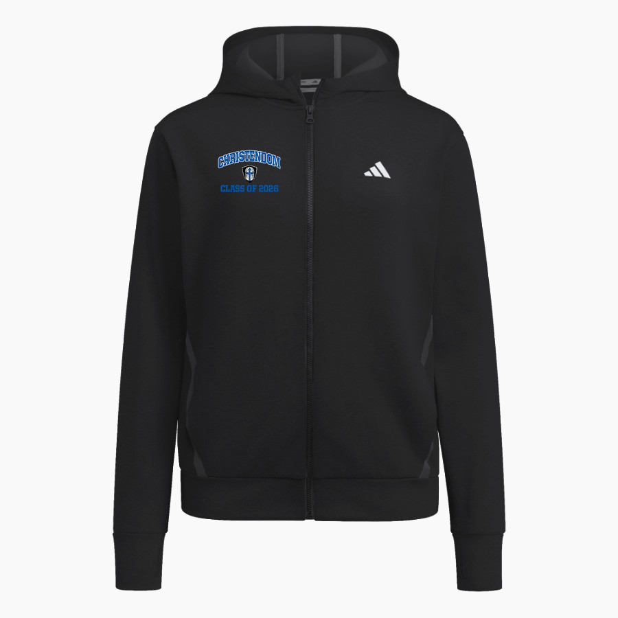 Christendom College Online Store <span class="pdp-name-mascot">Christendom College Crusaders</span> adidas Women's Game & Go Full Zip Training Hoody