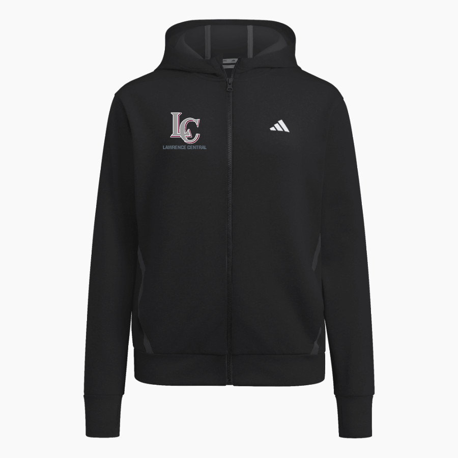 LAWRENCE CENTRAL HIGH SCHOOL BEARS <span class="pdp-name-mascot">LAWRENCE BEARS</span> adidas Women's Game & Go Full Zip Training Hoody
