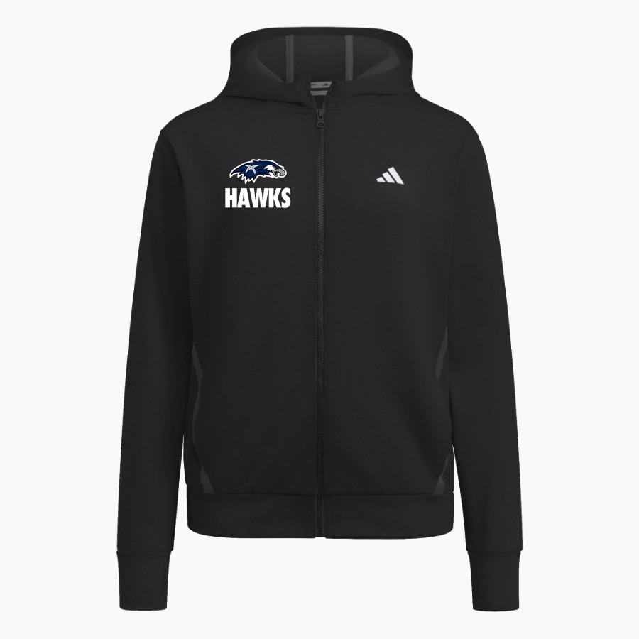 XAVIER HIGH SCHOOL HAWKS adidas Women's Game & Go Full Zip Training Hoody