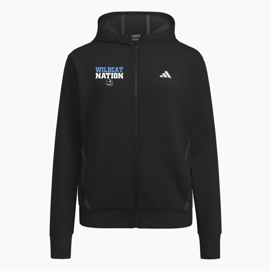 Cedar Bluffs Wildcats <span class="pdp-name-mascot">Cedar Bluffs Wildcats</span> adidas Women's Game & Go Full Zip Training Hoody