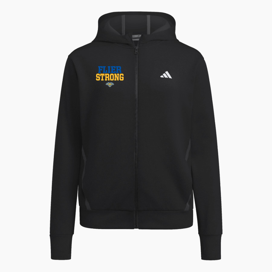 CLYDE HIGH SCHOOL FLIERS <span class="pdp-name-mascot">CLYDE FLIERS</span> adidas Women's Game & Go Full Zip Training Hoody
