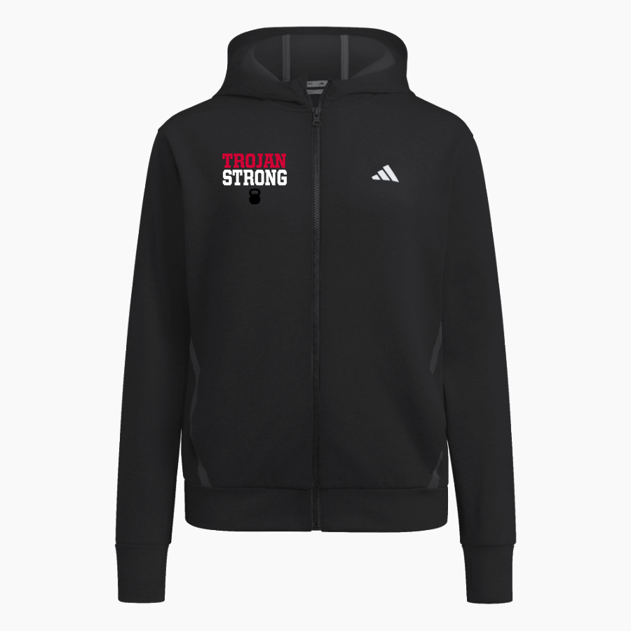 Center Grove Trojans adidas Women's Game & Go Full Zip Training Hoody