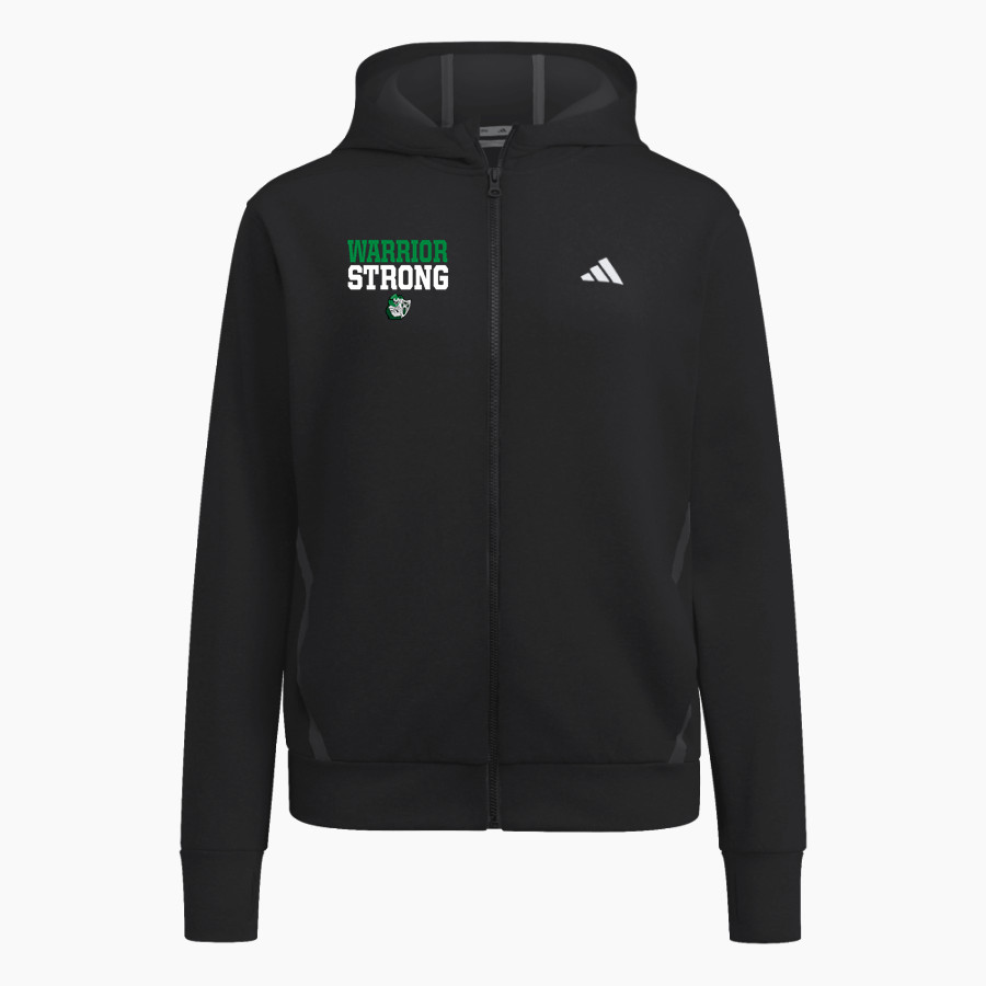 West Lutheran Warriors adidas Women's Game & Go Full Zip Training Hoody