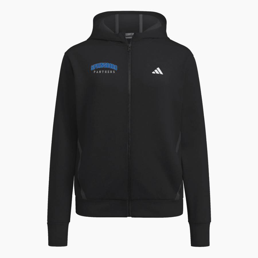 SPRINGBORO HIGH SCHOOL PANTHERS <span class="pdp-name-mascot">SPRINGBORO PANTHERS</span> adidas Women's Game & Go Full Zip Training Hoody
