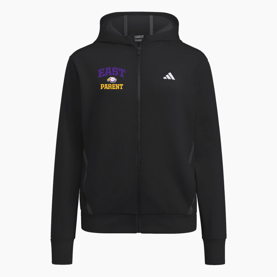 EAST HIGH SCHOOL EAGLES <span class="pdp-name-mascot">EAST EAGLES</span> adidas Women's Game & Go Full Zip Training Hoody