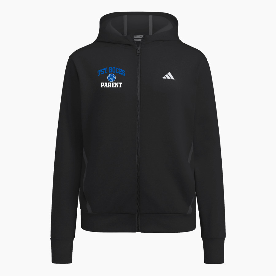 TST BOCES TST BOCES <span class="pdp-name-mascot">Tompkins-Seneca-Tioga Board of Cooperative Educational Services</span> adidas Women's Game & Go Full Zip Training Hoody