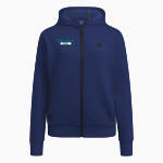 AUBURN RIVERSIDE HIGH SCHOOL RAVENS <span class="pdp-name-mascot">AUBURN RIVERSIDE RAVENS</span> adidas Women's Game & Go Full Zip Training Hoody Front Thumbnail