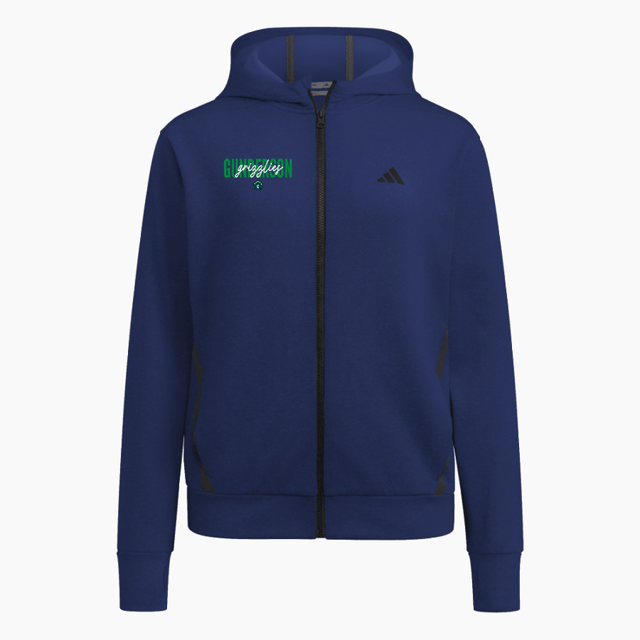 Gunderson Grizzlies <span class="pdp-name-mascot">Gunderson Grizzlies</span> adidas Women's Game & Go Full Zip Training Hoody