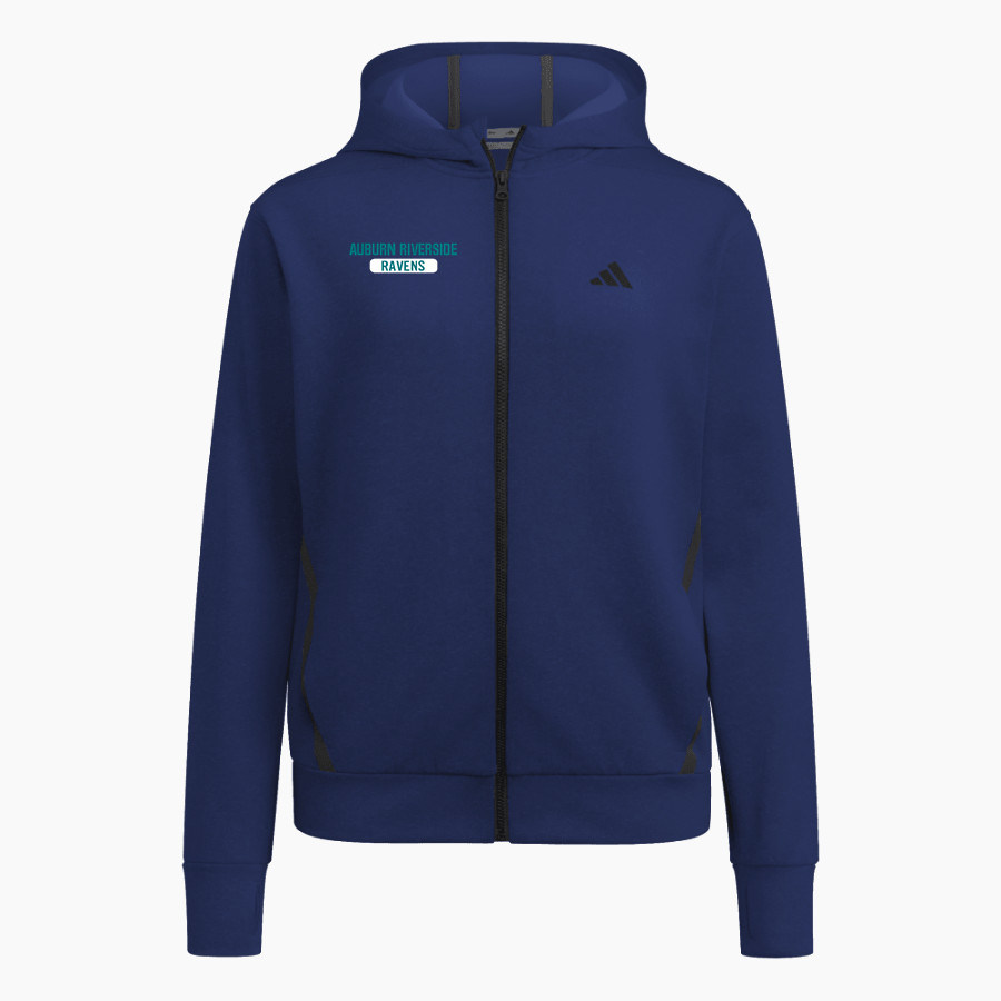 AUBURN RIVERSIDE HIGH SCHOOL RAVENS <span class="pdp-name-mascot">AUBURN RIVERSIDE RAVENS</span> adidas Women's Game & Go Full Zip Training Hoody