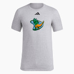 Delta College Pioneers adidas Men's Fresh Short Sleeve Tee Front Thumbnail