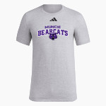 MUNCIE CENTRAL HIGH SCHOOL BEARCATS adidas Men's Fresh Short Sleeve Tee Front Thumbnail