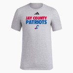 JAY COUNTY HIGH SCHOOL PATRIOTS adidas Men's Fresh Short Sleeve Tee Front Thumbnail