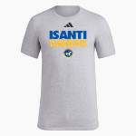 ISANTI HIGH SCHOOL WARRIORS adidas Men's Fresh Short Sleeve Tee Front Thumbnail