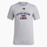 Mark Twain Dual Language Academy Lobos adidas Men's Short Sleeve Fresh Tee Front Thumbnail