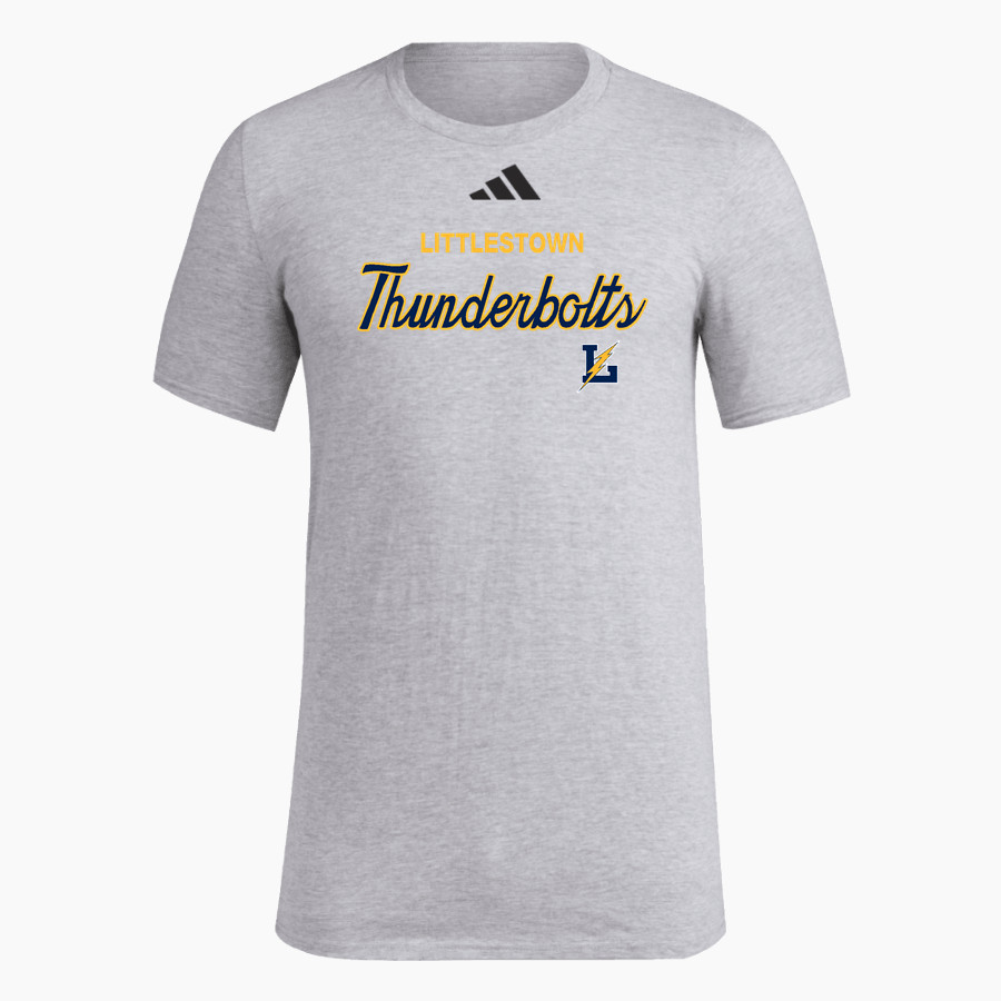 LITTLESTOWN HIGH SCHOOL THUNDERBOLTS adidas Men's Fresh Short Sleeve Tee