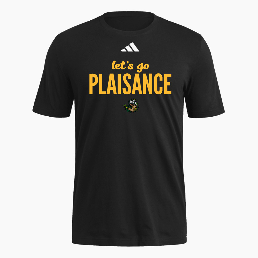 Plaisance Indians adidas Men's Fresh Short Sleeve Tee