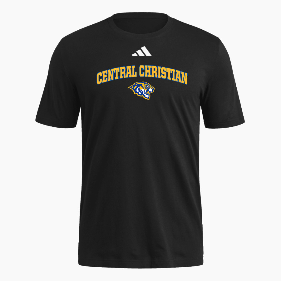 Central Christian Tigers adidas Men's Short Sleeve Fresh Tee