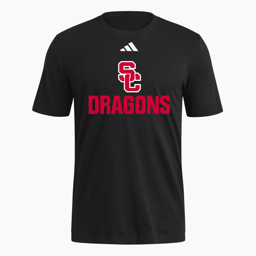 SWARTZ CREEK HIGH SCHOOL DRAGONS adidas Men's Fresh Short Sleeve Tee