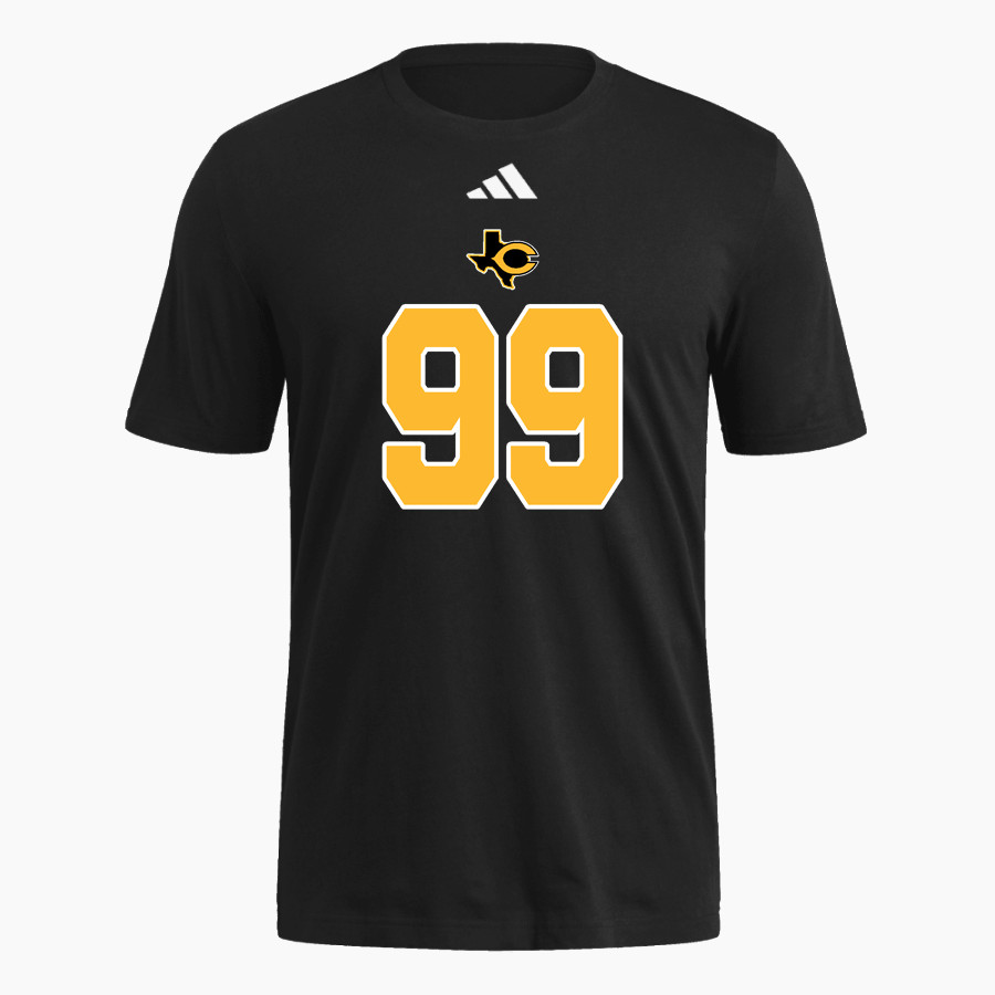 CRANDALL HIGH SCHOOL PIRATES adidas Men's Fresh Short Sleeve Tee