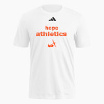 Hope College Online Athletics Store <span class="pdp-name-mascot">Hope Flying Dutch</span> adidas Men's Fresh Short Sleeve Tee Front Thumbnail