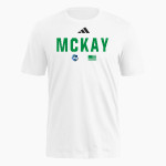 MCKAY HIGH SCHOOL ROYAL SCOTS <span class="pdp-name-mascot">McKAY ROYAL SCOTS</span> adidas Men's Fresh Short Sleeve Tee Front Thumbnail