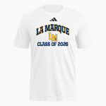 LA MARQUE HIGH SCHOOL COUGARS <span class="pdp-name-mascot">LA MARQUE COUGARS</span> adidas Men's Fresh Short Sleeve Tee Front Thumbnail