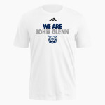 John Glenn Bobcats adidas Men's Fresh Short Sleeve Tee Front Thumbnail