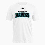 Highland Hawks <span class="pdp-name-mascot">Highland Hawks</span> adidas Men's Fresh Short Sleeve Tee Front Thumbnail