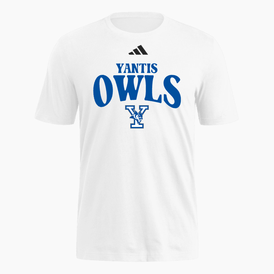 YANTIS HIGH SCHOOL OWLS adidas Men's Fresh Short Sleeve Tee