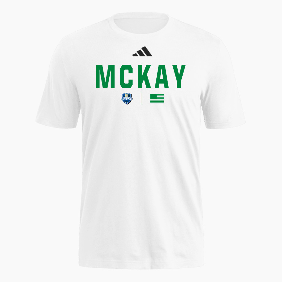 MCKAY HIGH SCHOOL ROYAL SCOTS <span class="pdp-name-mascot">McKAY ROYAL SCOTS</span> adidas Men's Fresh Short Sleeve Tee