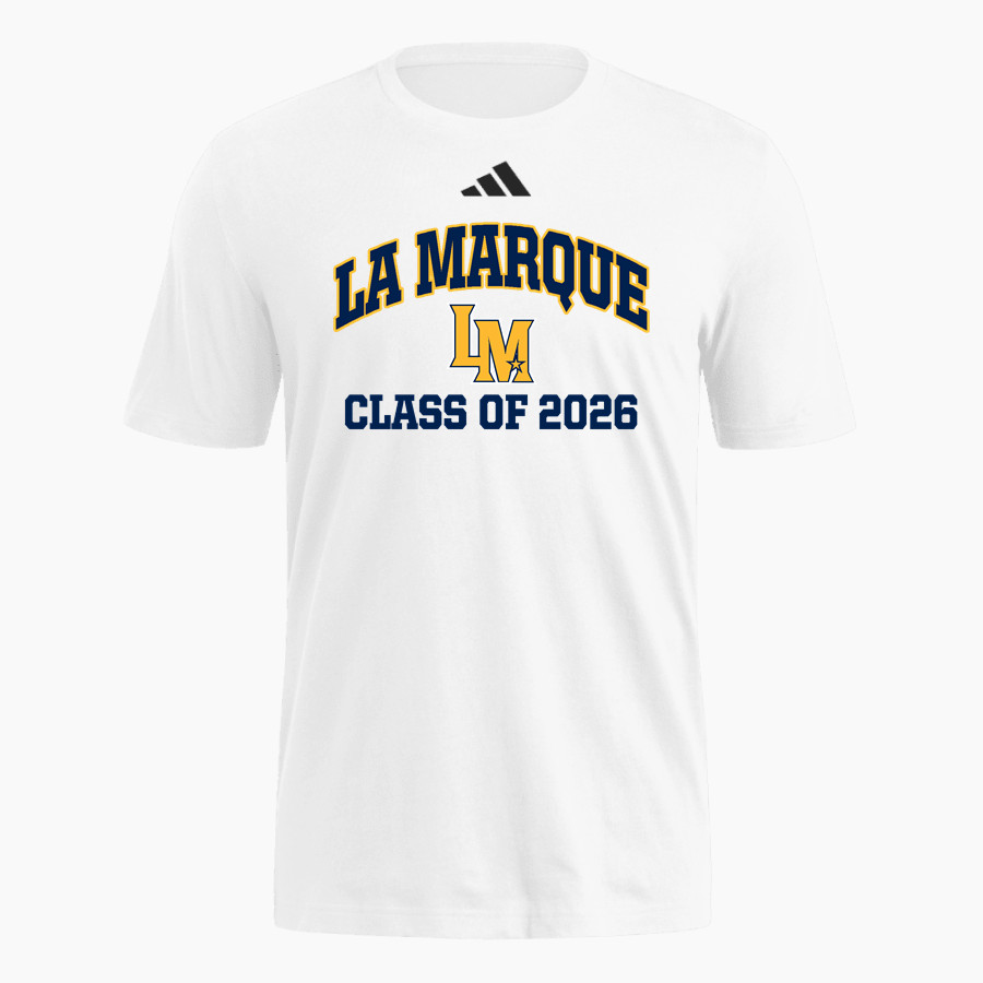 LA MARQUE HIGH SCHOOL COUGARS <span class="pdp-name-mascot">LA MARQUE COUGARS</span> adidas Men's Fresh Short Sleeve Tee
