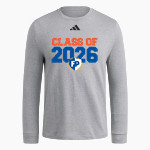 FreedomProject Academy <span class="pdp-name-mascot">FreedomProject Academy Founders</span> adidas Men's Long Sleeve Fresh Tee Front Thumbnail