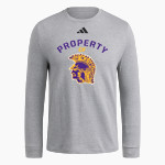 ARMSTRONG TOWNSHIP HIGH SCHOOL TROJANS adidas Men's Long Sleeve Fresh Tee Front Thumbnail