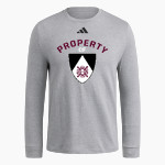 EDGEWOOD CRUSADERS The Official Online Store adidas Men's Long Sleeve Fresh Tee Front Thumbnail