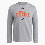 Hope College Online Athletics Store <span class="pdp-name-mascot">Hope Flying Dutch</span> adidas Men's Long Sleeve Fresh Tee Front Thumbnail