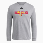 HILLCREST HIGH SCHOOL TROJANS <span class="pdp-name-mascot">Hillcrest High School TROJANS</span> adidas Men's Long Sleeve Fresh Tee Front Thumbnail