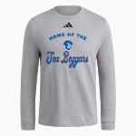 Providence Christian Sea Beggars adidas Men's Long Sleeve Fresh Tee Front Thumbnail