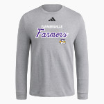 Farmersville Farmers <span class="pdp-name-mascot">Farmersville Farmers</span> adidas Men's Long Sleeve Fresh Tee Front Thumbnail