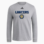 St. PIUS X HIGH SCHOOL LANCERS <span class="pdp-name-mascot">SAINT PIUS X LANCERS</span> adidas Men's Long Sleeve Fresh Tee Front Thumbnail