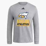 HUDSONVILLE HIGH SCHOOL EAGLES <span class="pdp-name-mascot">HUDSONVILLE EAGLES</span> adidas Men's Long Sleeve Fresh Tee Front Thumbnail