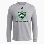 NYC Police Athletic League Online Store <span class="pdp-name-mascot">New York City PAL</span> adidas Men's Long Sleeve Fresh Tee Front Thumbnail