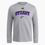Stuart Raptors <span class="pdp-name-mascot">Stuart Raptors</span> adidas Men's Long Sleeve Fresh Tee Front Thumbnail