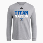 TRINITY COLLEGIATE SCHOOL TITANS <span class="pdp-name-mascot">TRINITY COLLEGIATE TITANS</span> adidas Men's Long Sleeve Fresh Tee Front Thumbnail