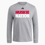 CARDINAL HIGH SCHOOL HUSKIES <span class="pdp-name-mascot">CARDINAL HUSKIES</span> adidas Men's Long Sleeve Fresh Tee Front Thumbnail