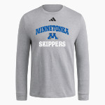 Minnetonka Skippers adidas Men's Long Sleeve Fresh Tee Front Thumbnail