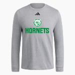 Hudson Hornets adidas Men's Long Sleeve Fresh Tee Front Thumbnail