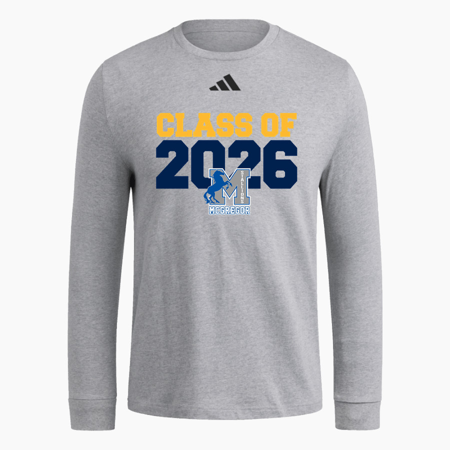 Washington Local Schools Online Store <span class="pdp-name-mascot">WHITMER PANTHERS</span> adidas Men's Long Sleeve Fresh Tee
