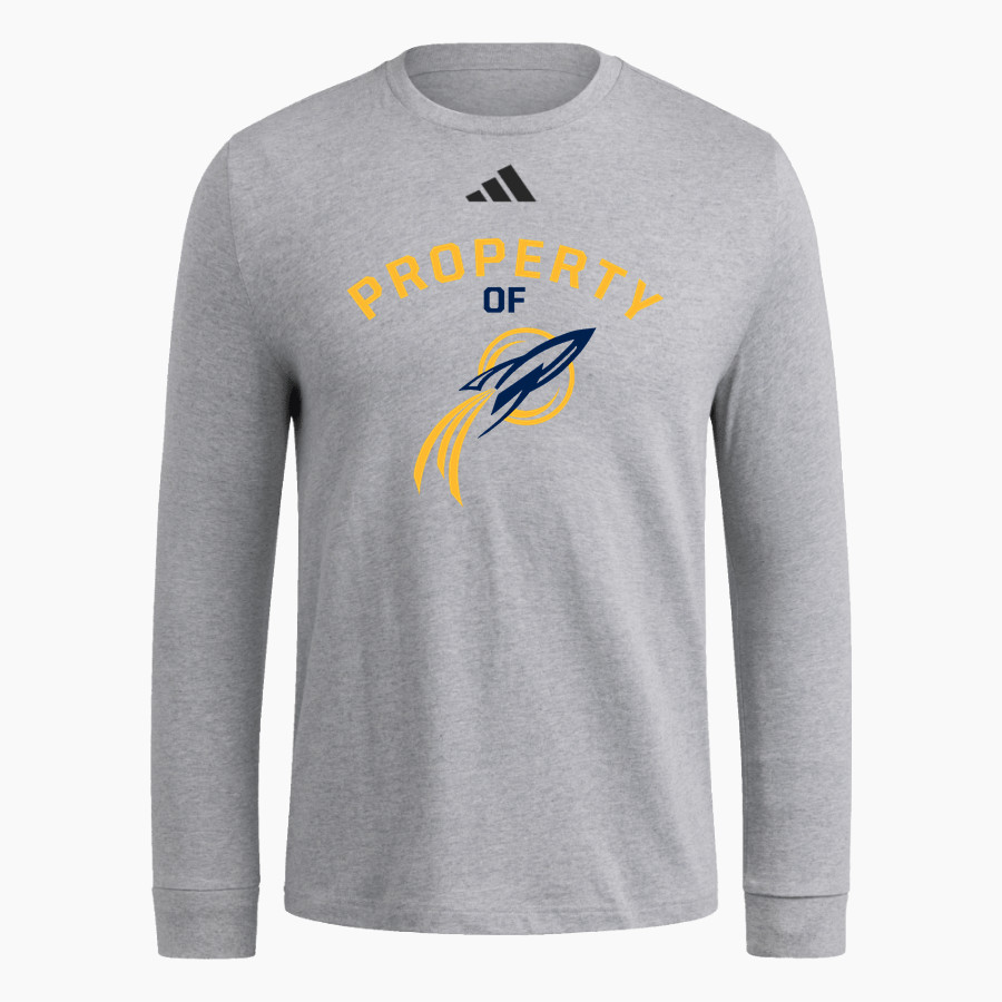 Broughal Rockets <span class="pdp-name-mascot">Broughal Rockets</span> adidas Men's Long Sleeve Fresh Tee