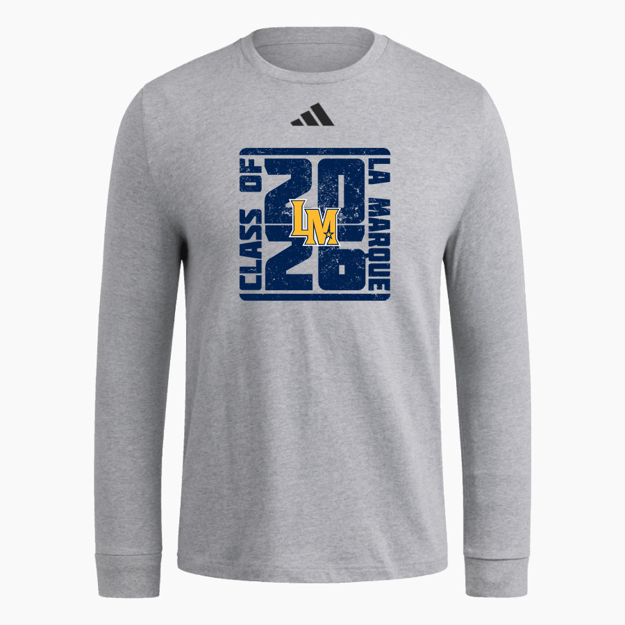 LA MARQUE HIGH SCHOOL COUGARS <span class="pdp-name-mascot">LA MARQUE COUGARS</span> adidas Men's Long Sleeve Fresh Tee